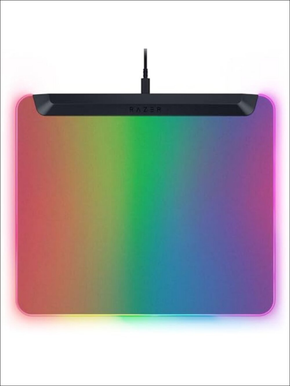 RGB Gaming Mouse Mat with 15-Zone Lighting and USB 2.0 Port